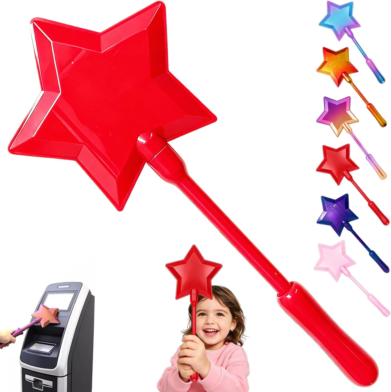 Dumwick Credit Card Wand, 3D Printed Magic Wand for Contactless Payments