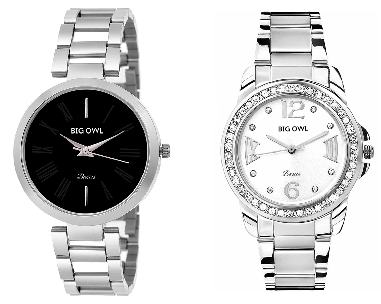 BIGOWL Wrist Watch Couple Combo for Men and Women (B07D3736D8) Amazon Price History, Amazon Price Tracker
