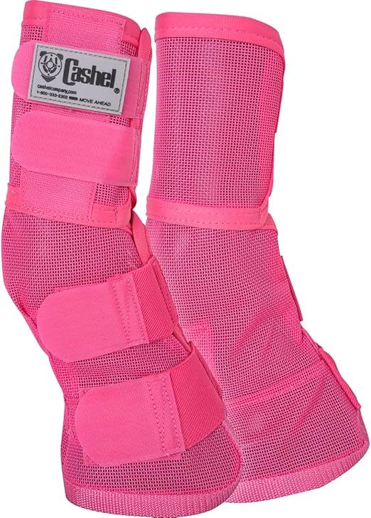 Cashel Crusader Horse Leg Guard Fly Boots 3, Pink, Arabian, (CASC-LG3)