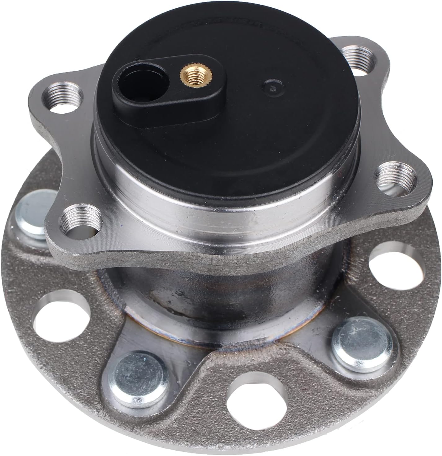 Autoround 512332 Rear Wheel Bearing and Hub Assembly Compatible with Jeep Compass/Patriot 2007-2017, Chrysler 200 2011-2014/ Sebring 2007-2010, Dodge Avenger 2008-14/ Caliber 07-2012, 5 Lug w/ABS