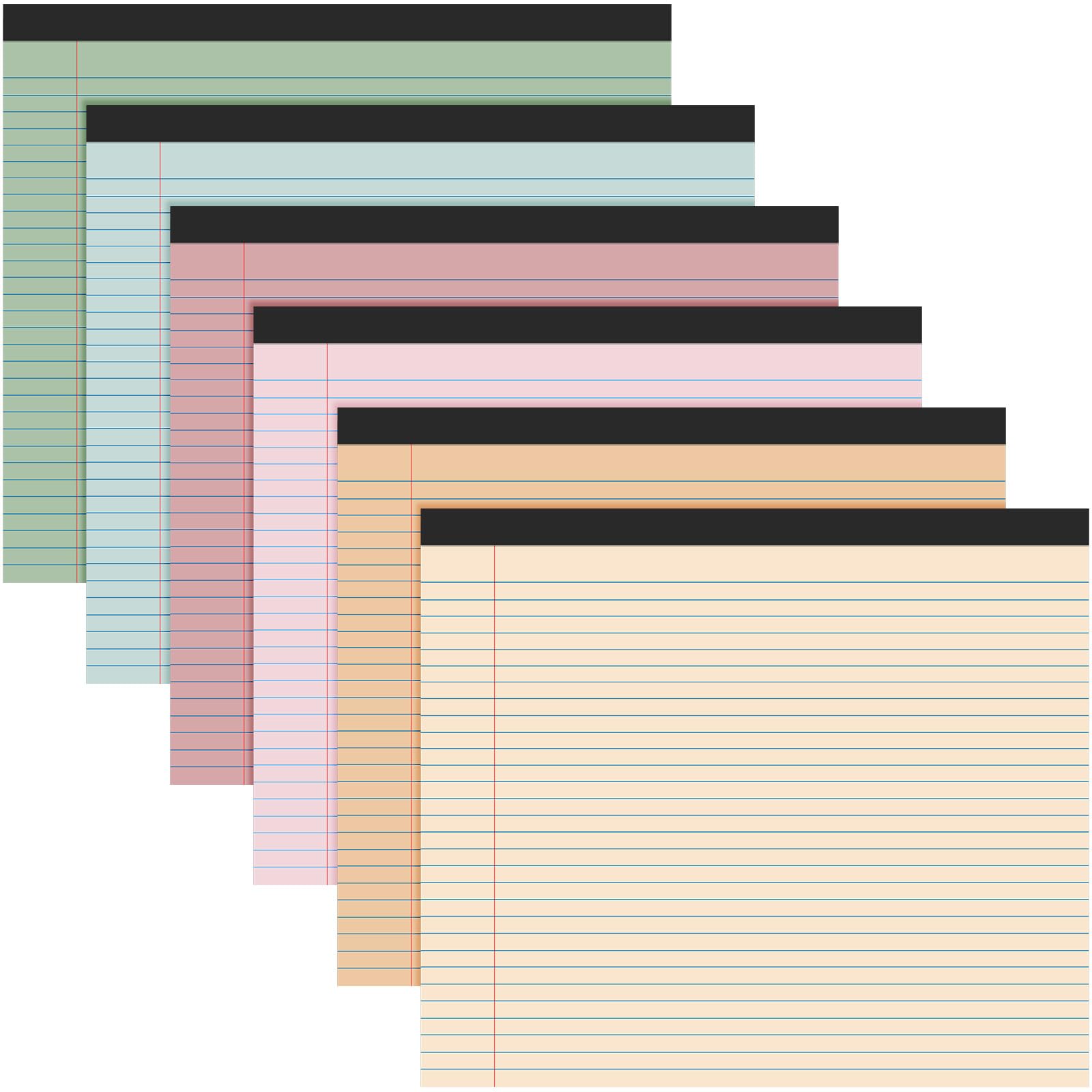 Photo 1 of Lincia Legal Pads, Landscape Notebook, Bible Colors