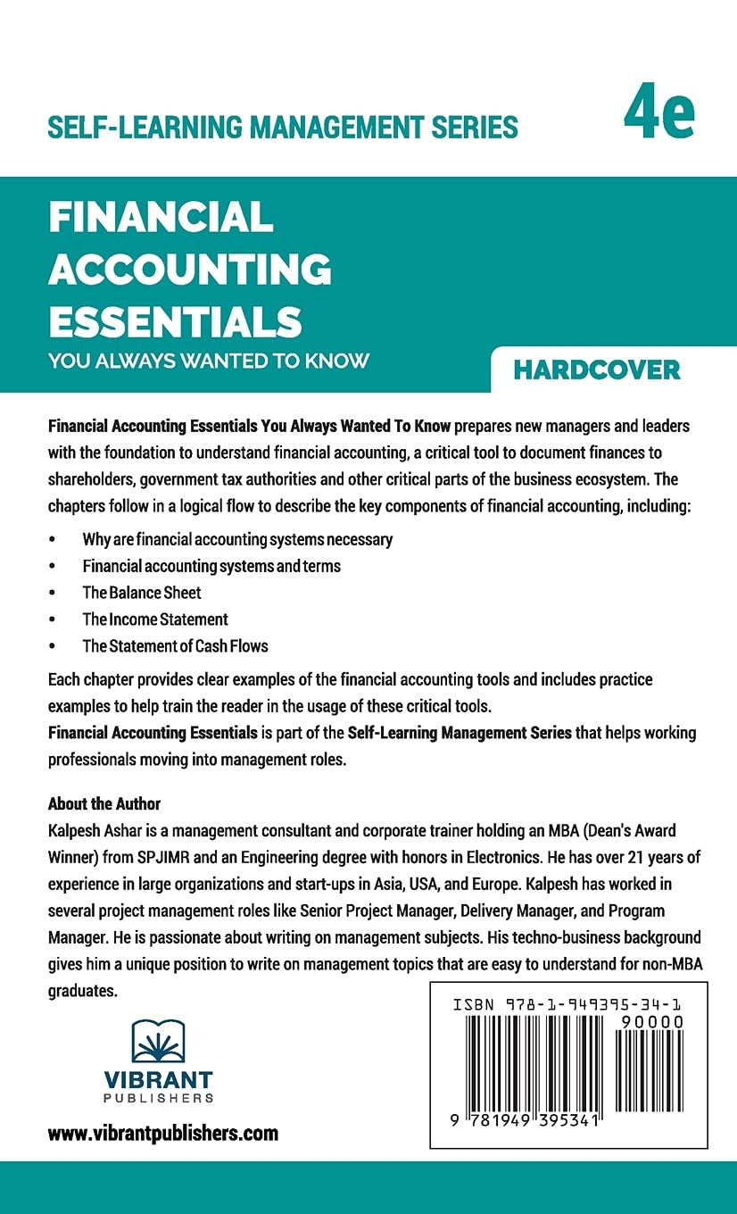 Financial Accounting Essentials You Always Wanted To Know: 4th Edition (Self-learning Management, Band 8)