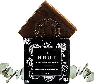Distillerie des Cévennes - Savon Shampoing à l'huile de Cade pour Animaux - Le Brut - 200g - 100% Fabriqué en France