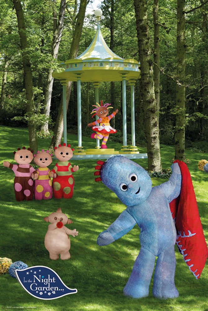 In the Night Garden Characters Poster TV Serie Igglepiggle Nickelodeon 61x91,5 cm