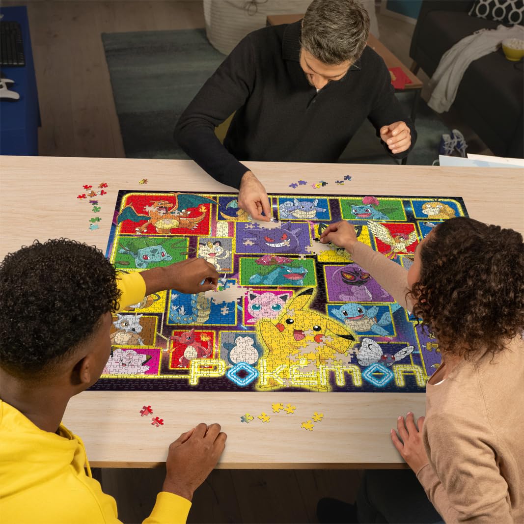 Ravensburger Pokemon 2000 Piece Jigsaw Puzzle for Adults and Kids Age 12 Years Up, Yellow, 75.1 cm x 98 cm - Image 4