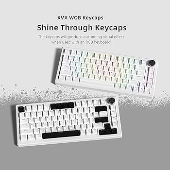 Amazon | XVX キーキャップ 薄型 ロープロファイル PBT キー