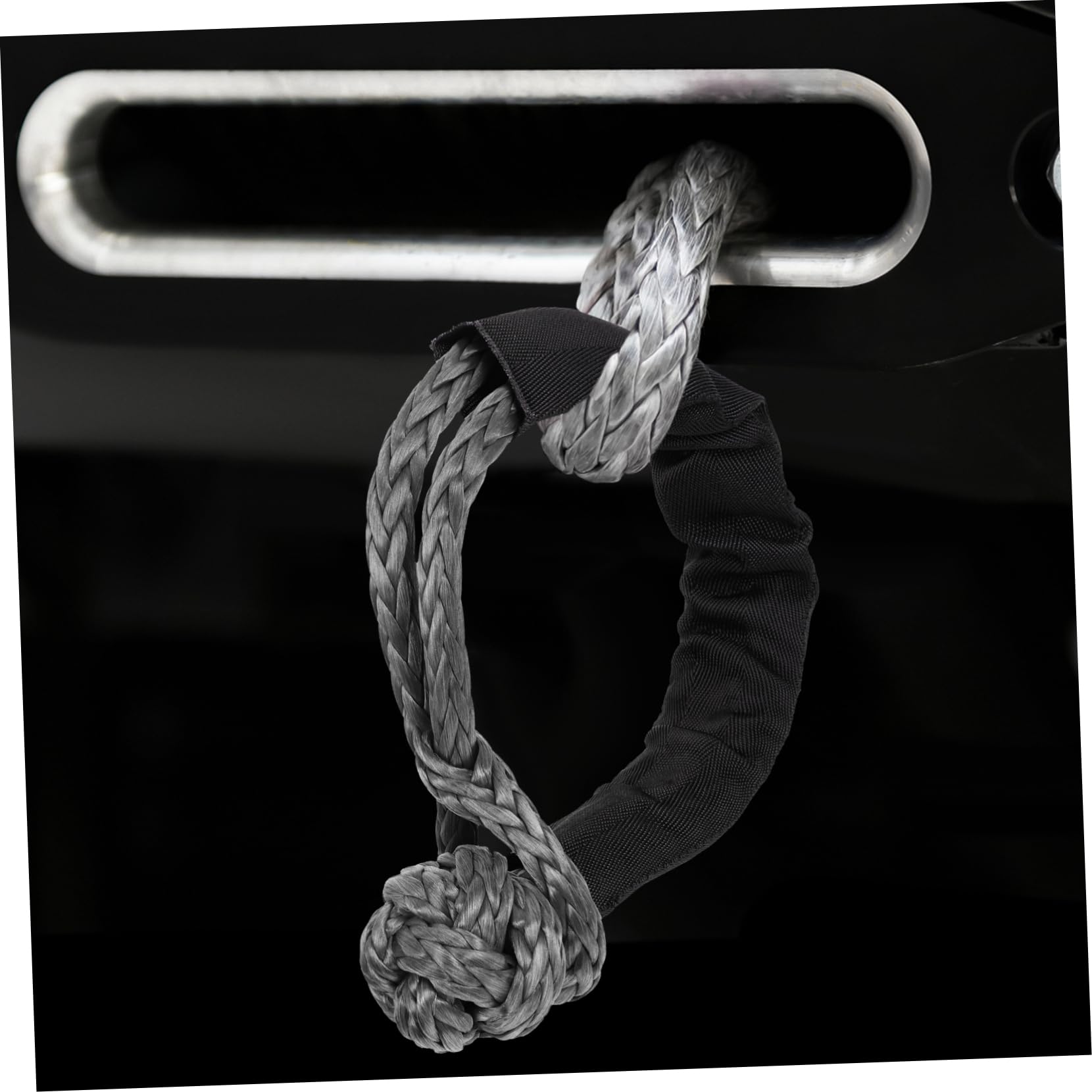 Cabilock 1Pc Flexible Nylon Shackle Rope for Outdoor Use Durable Towing Strap for Car Repair Lightweight and Easy to Carry for Trailers and Lifting Operations