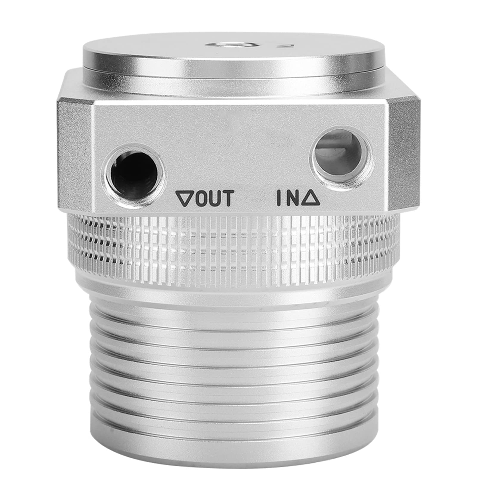 Cubierta de Bomba de Refrigeración por Agua Carcasa Duradera de Aleación de Aluminio para PC Cooler Longevidad para Jugadores Plata
