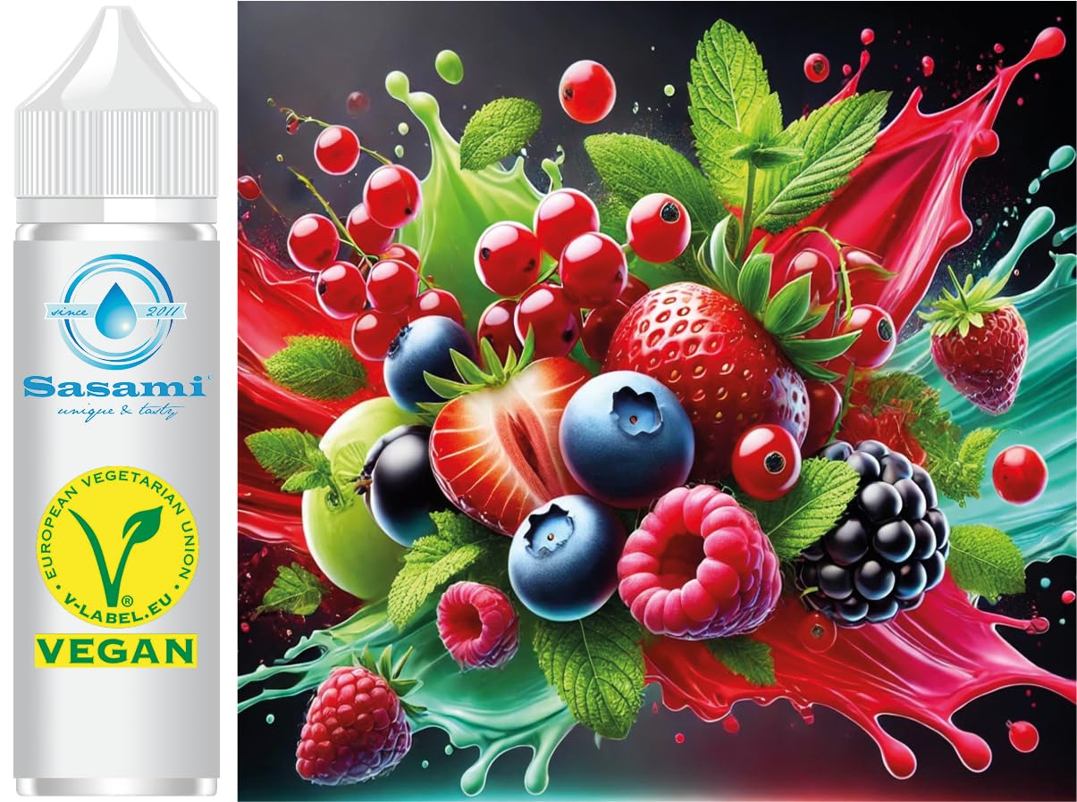 Forest Fruit Peppermint Flavor Concentrate - Vegan - Sasami - 10ml