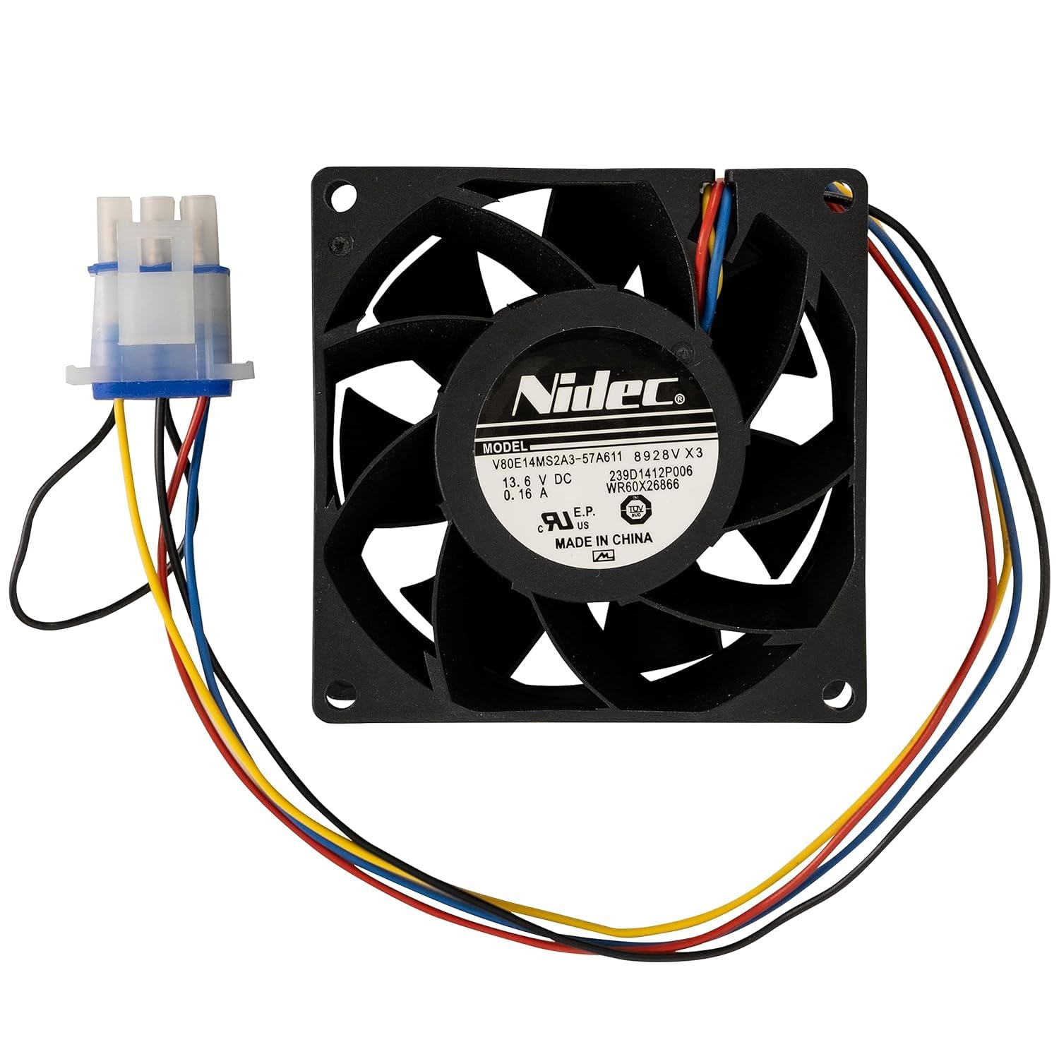 for Nidec 13.6V 0.16A V80E14MS2A3-57A611 2611D U1 E 239D1412P001