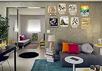 Vista 5 de Letrero de metal de cuervo de gato negro, fácil de distraer por gatos y cuervos, decoración de pared de metal, decoración de pared de metal, letrero