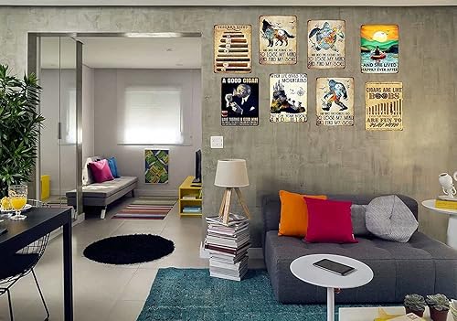 Miniatura 4 de El letrero de metal de bicicletas de montaña, Everything Will Kill You, So Choose Some Fun - Decoración de pared divertida para cafetería, cocina,