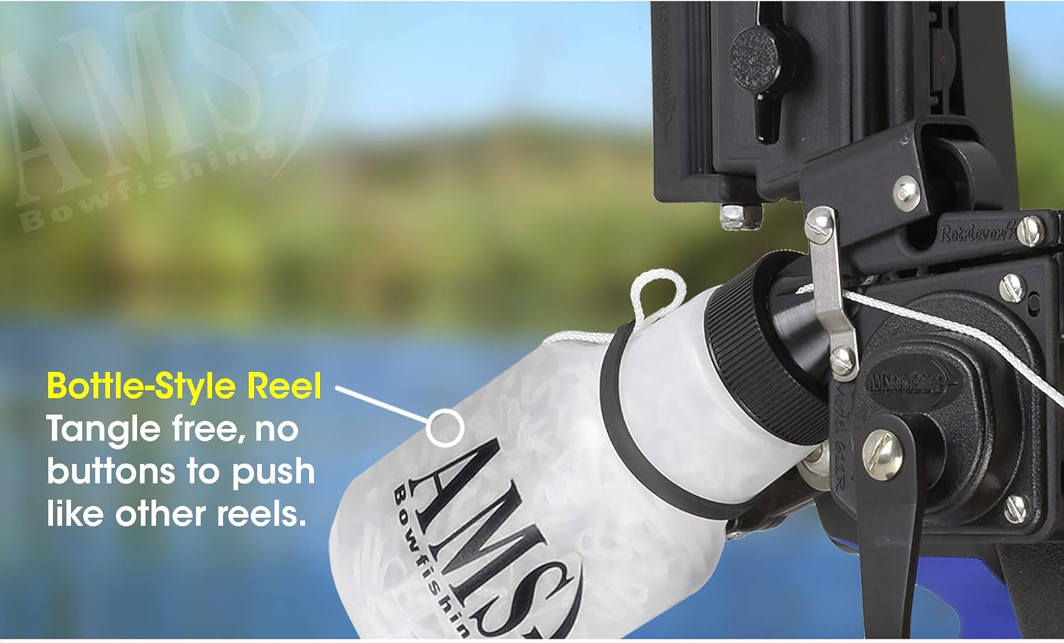 AMS Bowfishing Big Game Reel - Made in The USA