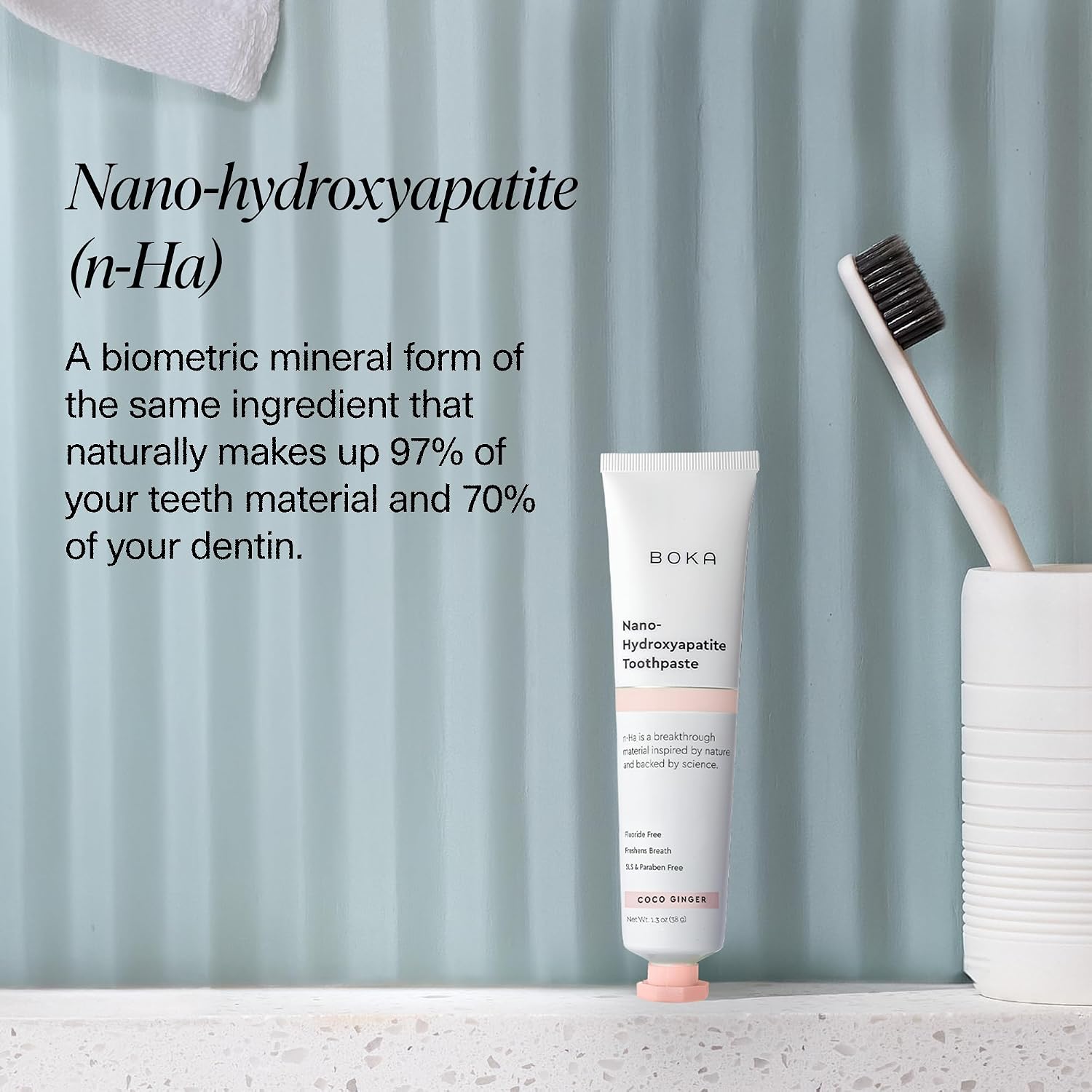 Boka Toothpaste - Nano Hydroxyapatite Toothpaste, Fluoride Free Toothpaste image 4