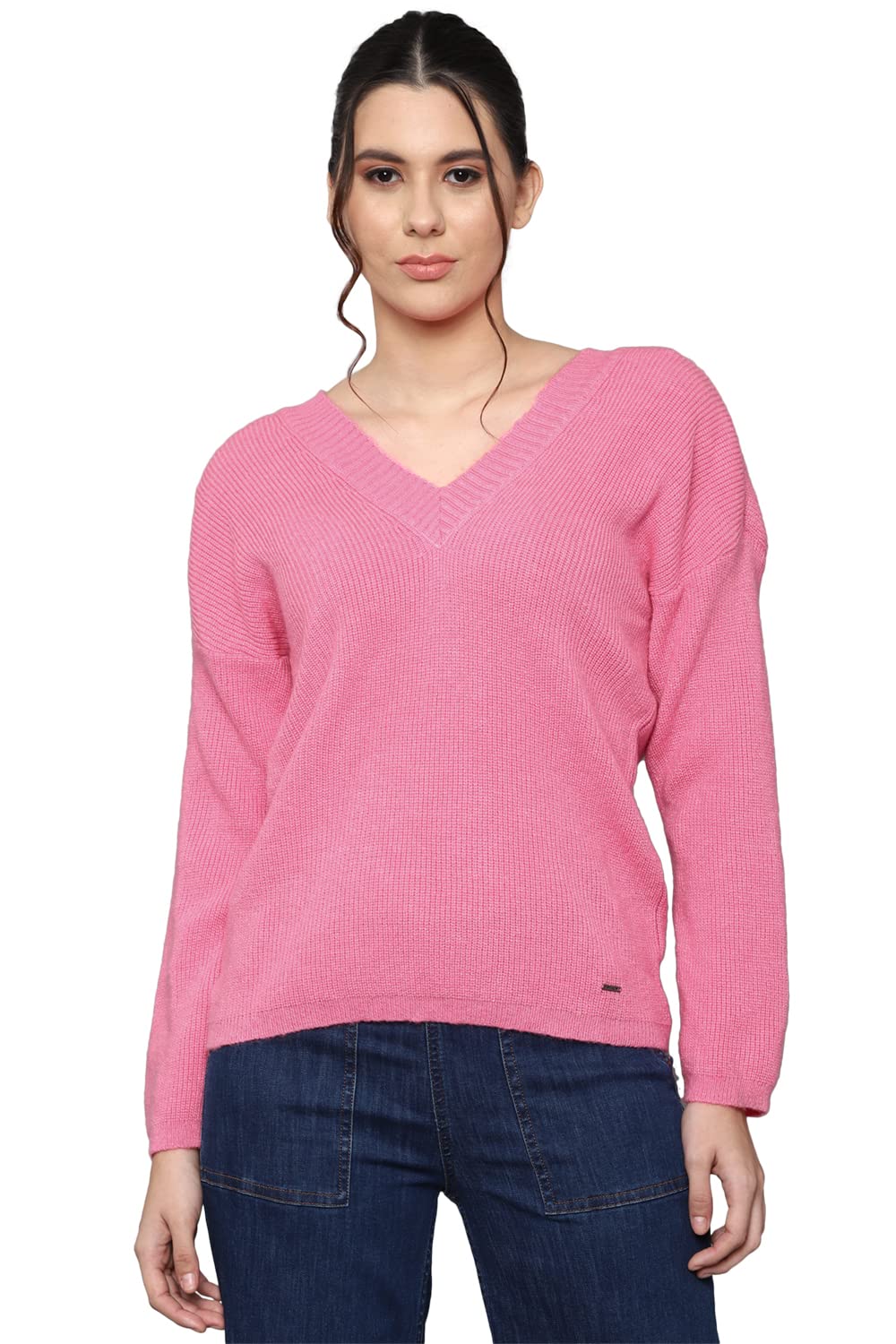 allen solly Women's Cotton Classic Sweater-picture-20
