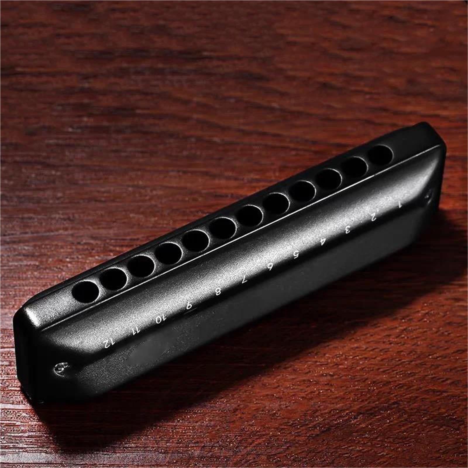 Mundharmonika Diatonische Mundharmonika Mundharmonika 12 Löcher Armonica Professionelle Instrumentos Blues Harp Musikinstrumente(B Tone)