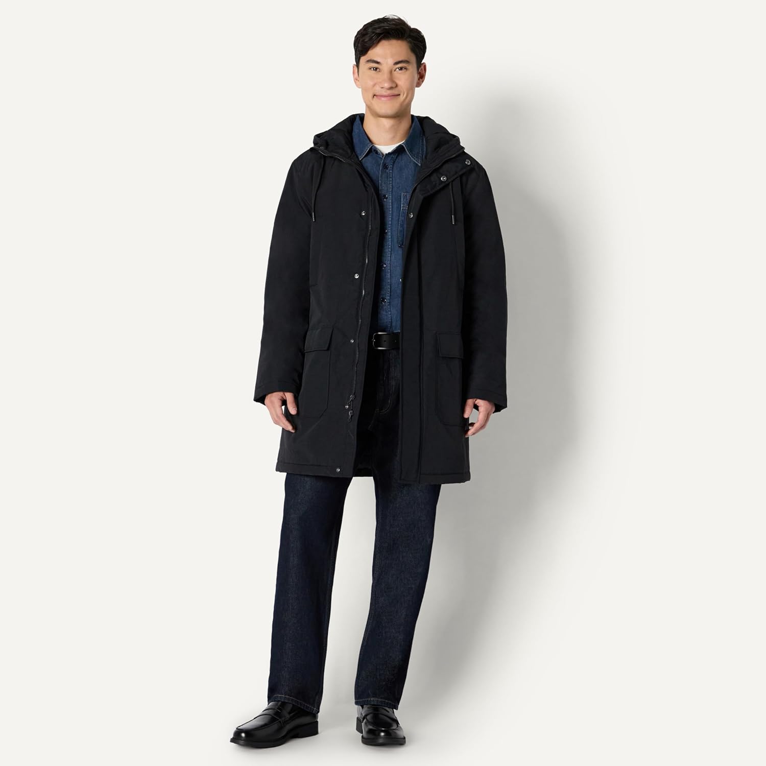 Amazon Essentials (Demi's Pick) Men's Modern Oversized-Fit Heavyweight Parka Jacket - Image 5