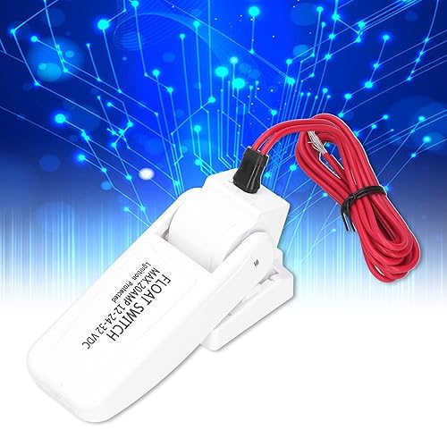 Miniatura 9 de ANGGREK Interruptor automático de bomba de sentina, interruptor Bailer CC 12 V, 24 V, 32 V, 10 millones de ciclos, base extraíble, sello ultrasónico