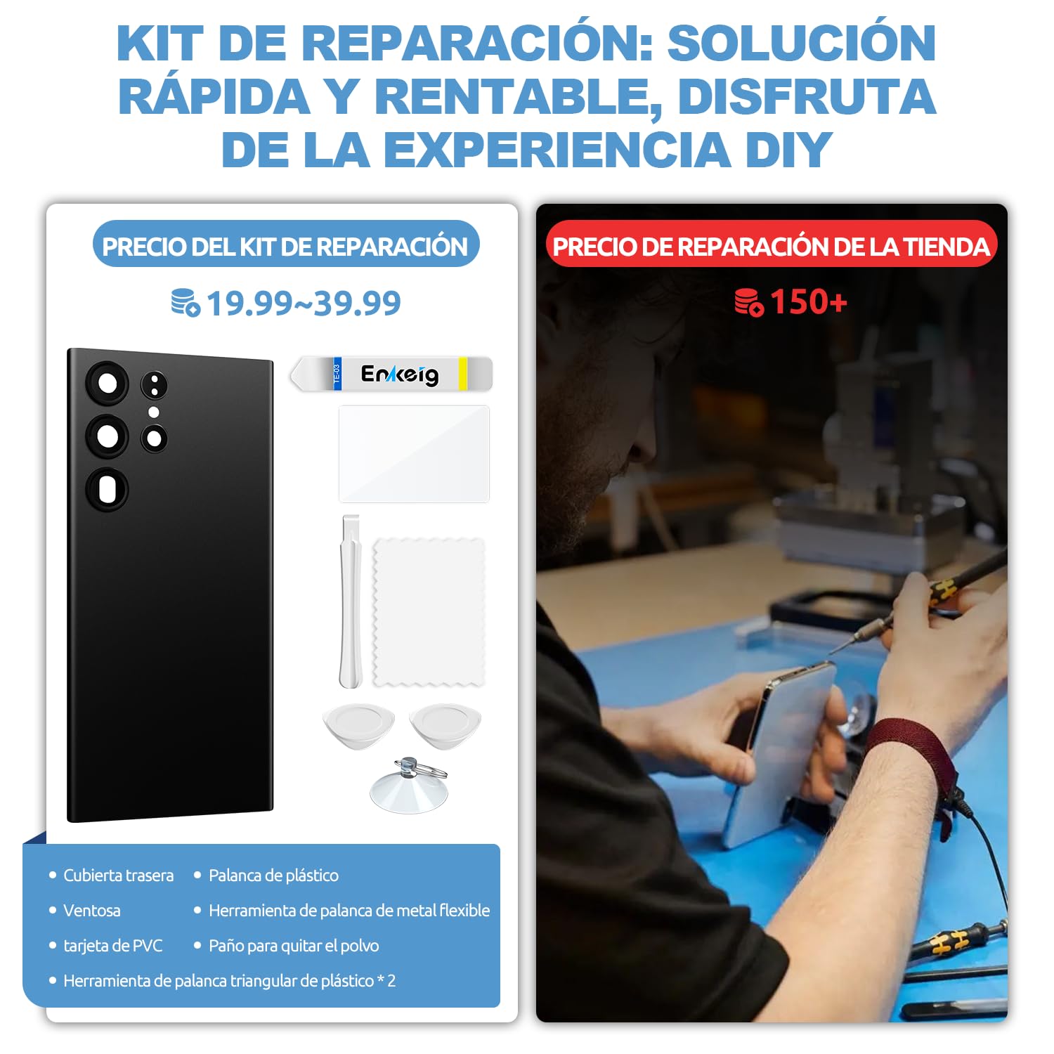Tapa Trasera para Samsung Galaxy S23 Ultra S918, Rosa