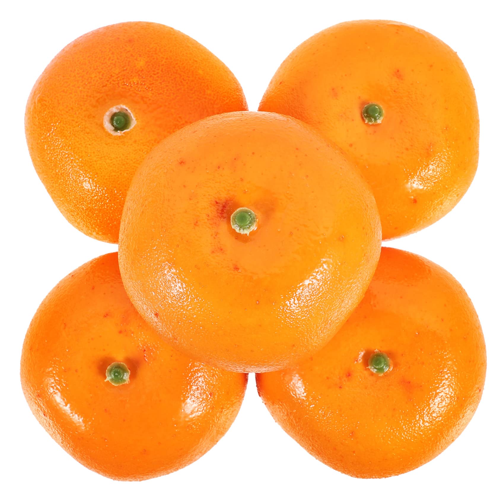 TOPBATHY 20stücke Künstliche Orangen Dekorationen Realistische Faux Früchte Für Heim Party Fotografie Modell Für Lernzwecke