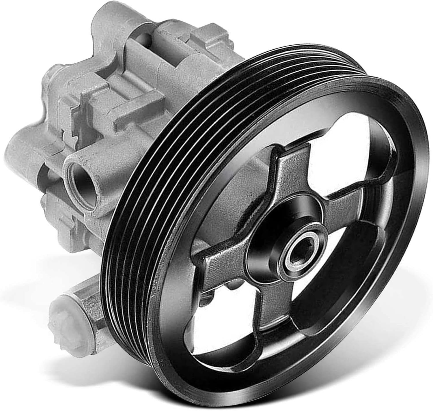 YHTAUTO Power Steering Pump with Pulley Replacement for Jeep Compass Patriot 2007