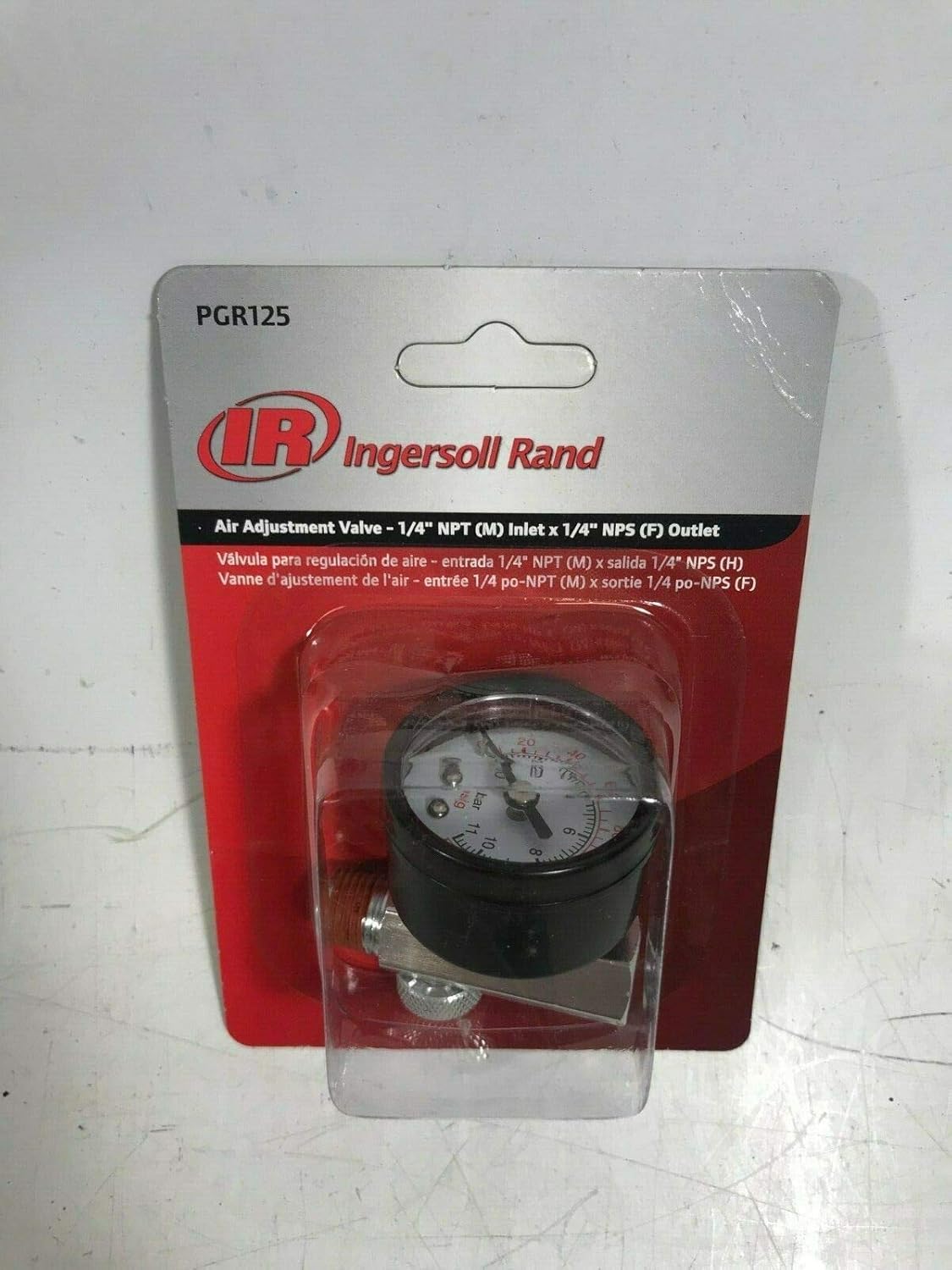 Ingersoll Rand 1/4 in. Air Adjustment Valve PGR125 Pet