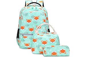 Cute Fashion Backpack for Girls, Toddler Backpack & Pencil Case Set, School Preschool Bookbag