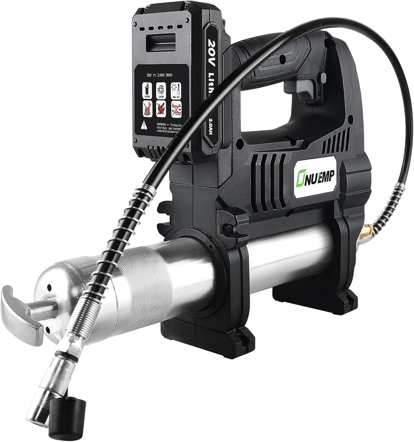 ONUEMP 20V MAX Cordless Grease Gun Kit, 10000 PSI Guinea Ubuy