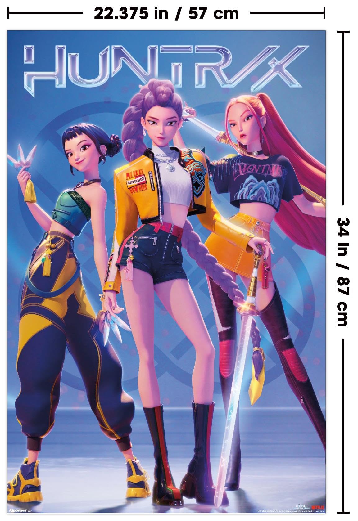Amazon.com: Netflix KPop Demon Hunters (2025) - Huntrix Hero Group