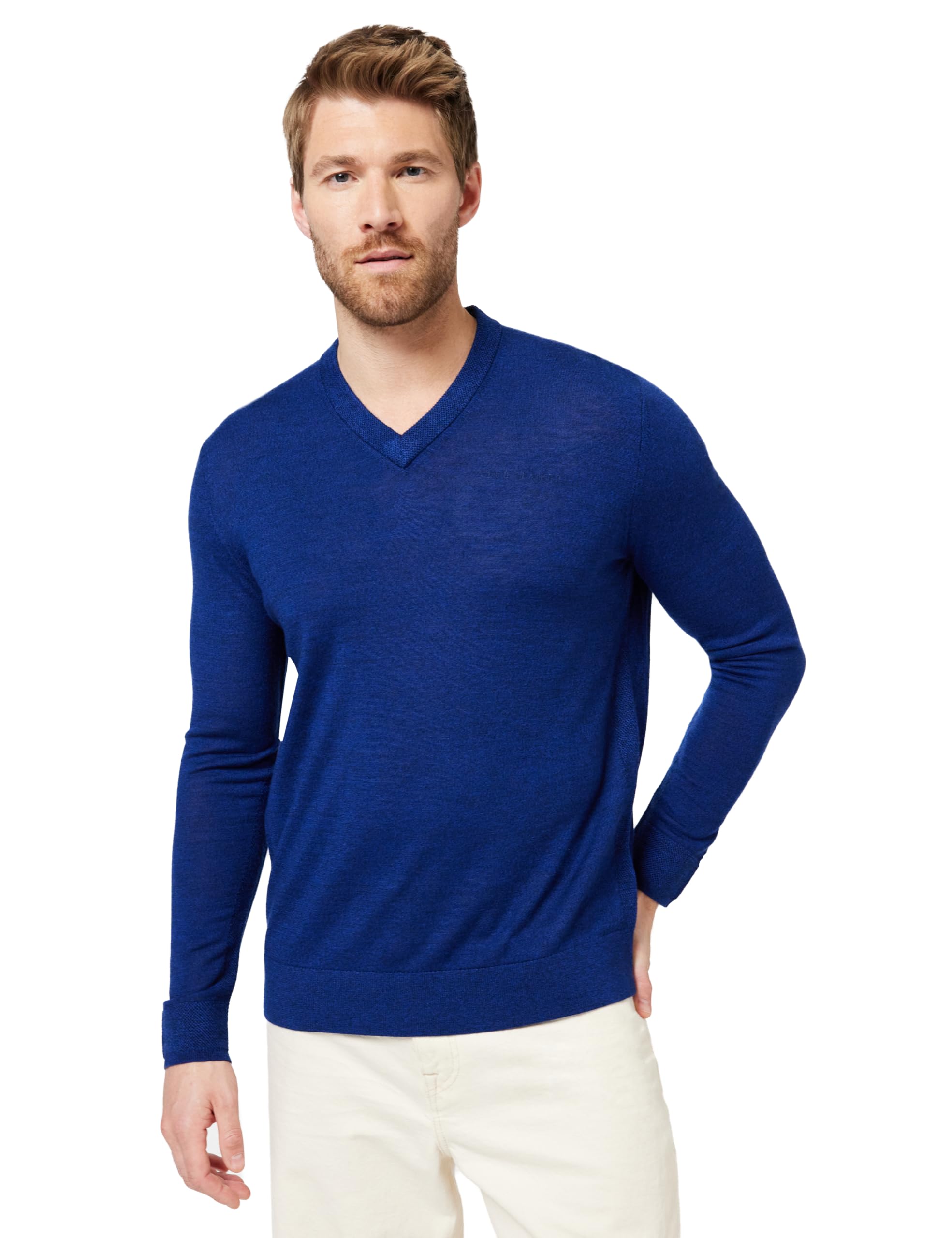 Ted Baker Men's 2819544 Shrug Sweater, Navy, 4