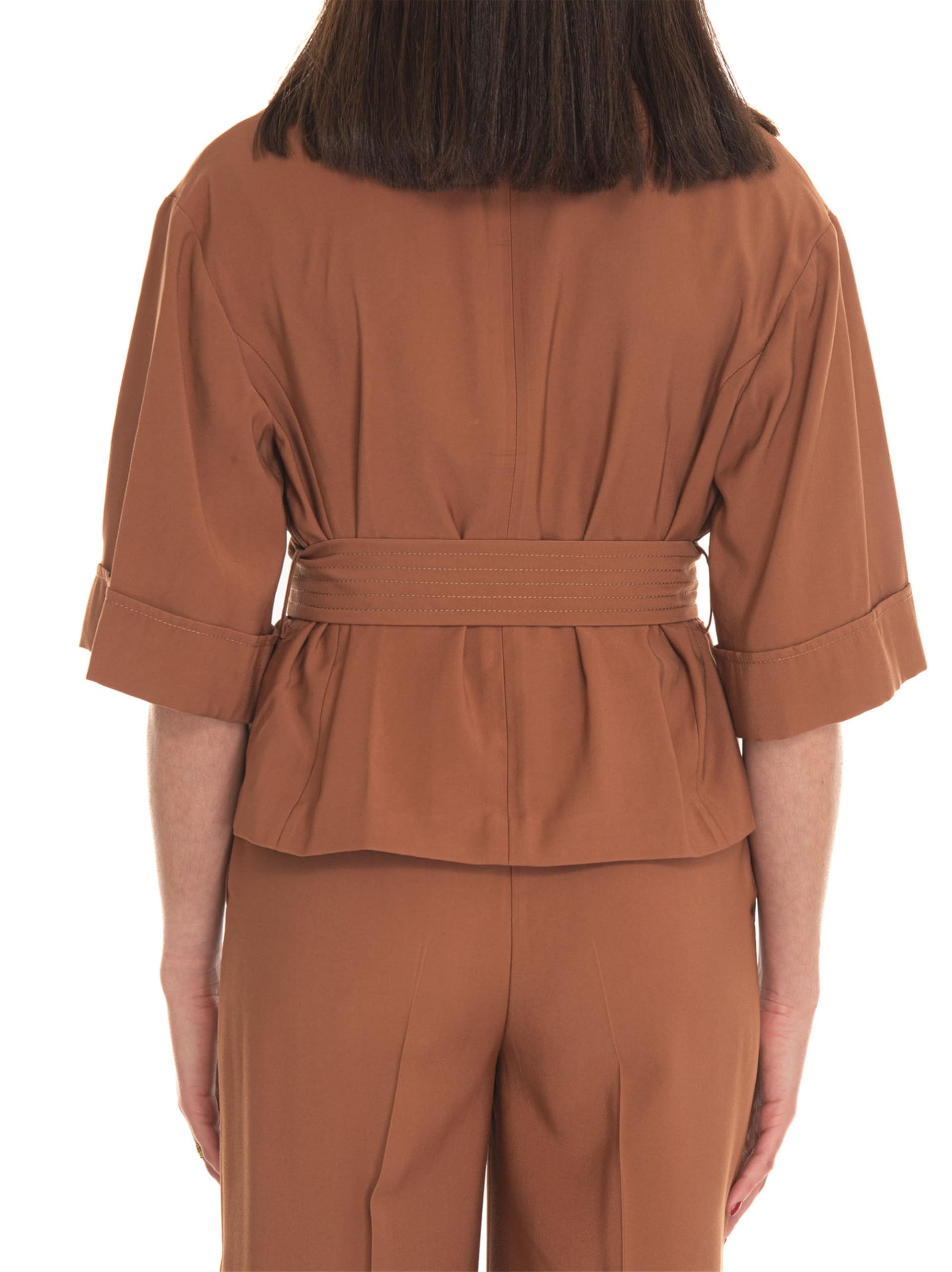 Liu Jo Giacca Leggera Sahariana CA4237T5826 Bronzo Marrone