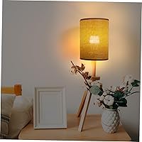 Vista 6 de Lámpara de escritorio, lámpara de mesa, ventilador de techo, lámpara de casa de campo, cubierta de lámpara de piso, pantalla tejida para lámparas