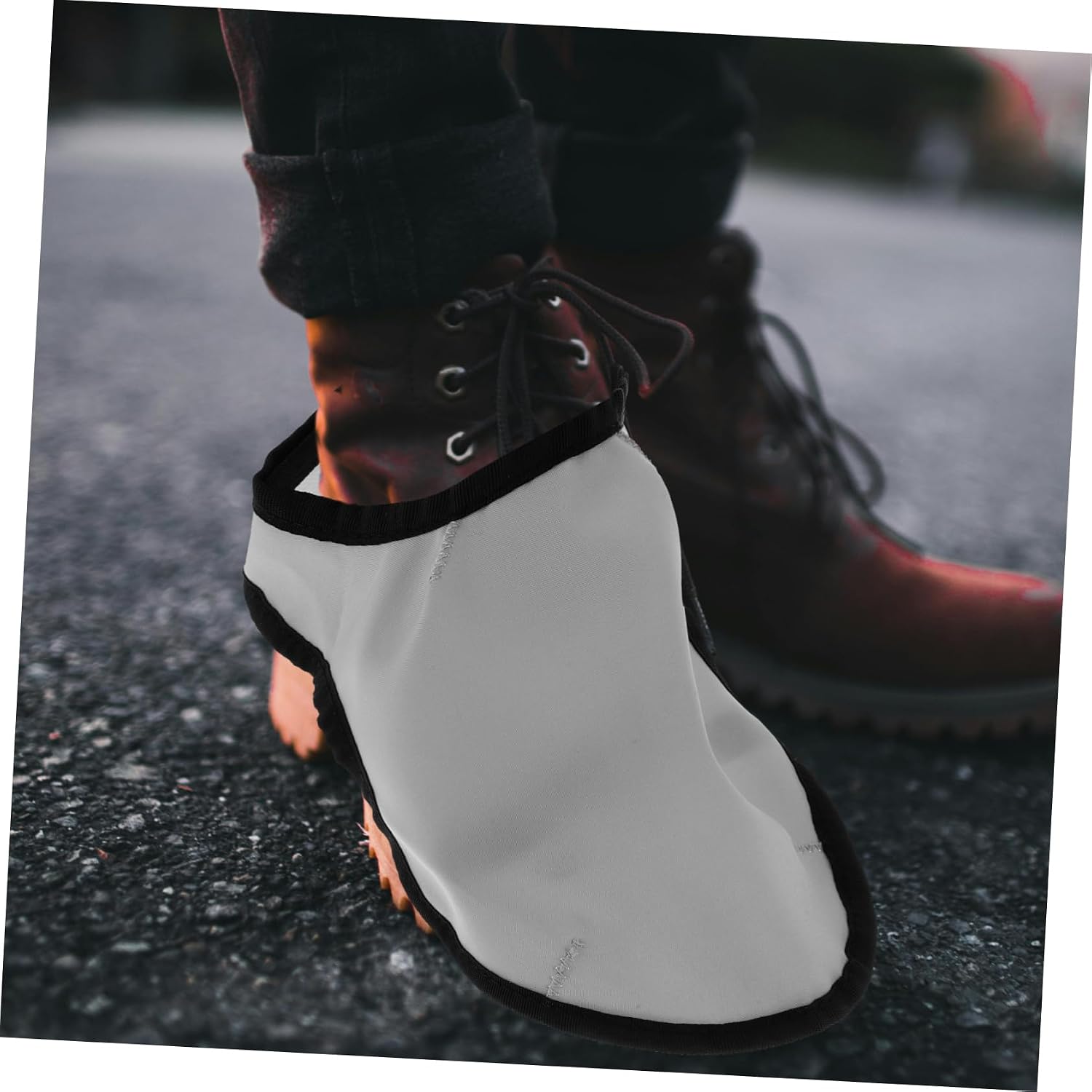 Mikinona Shoe Covers for Hair Stylists Reusable and Shoe Protectors Non-Slip Design