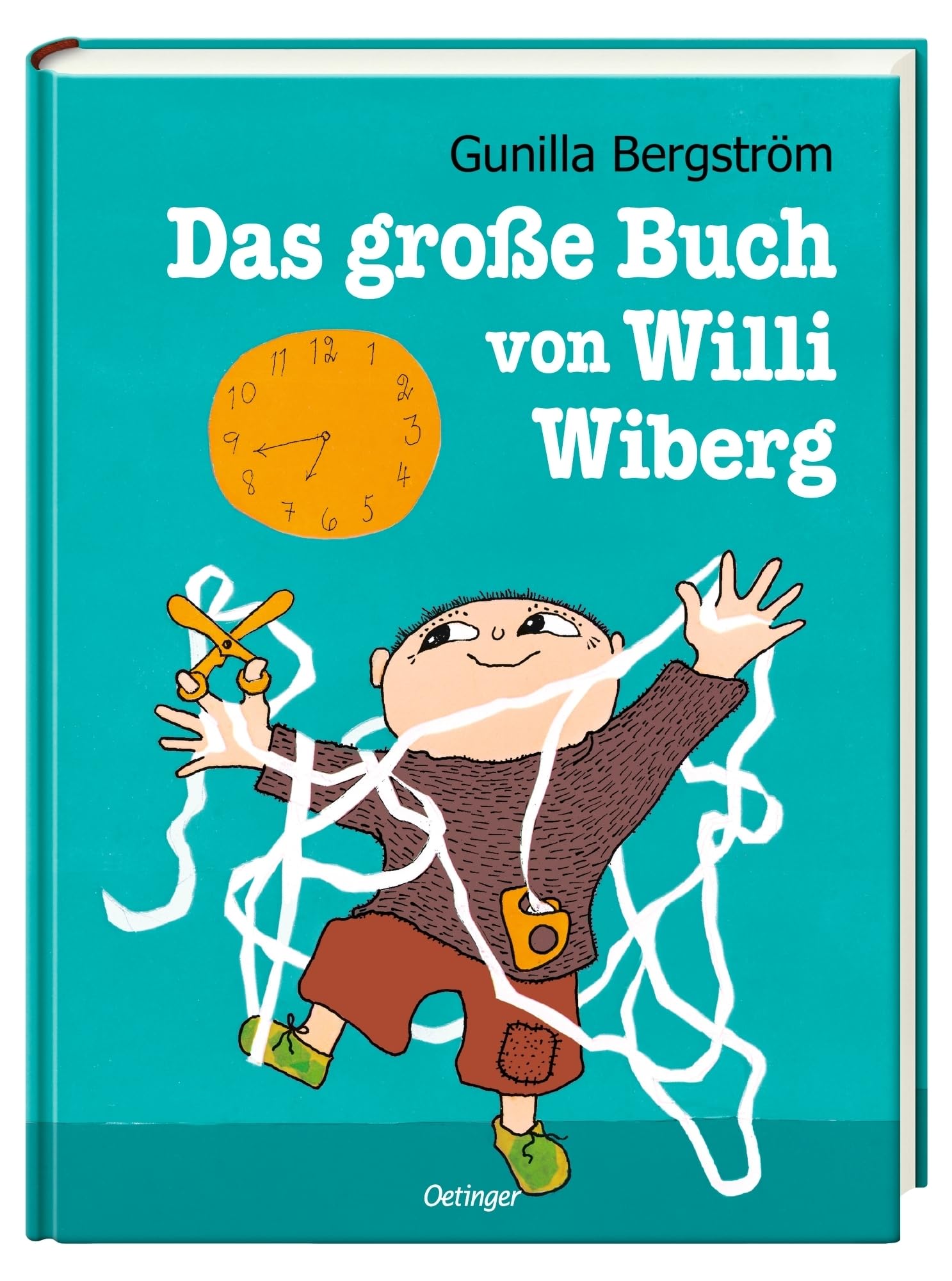 Das große Buch von Willi Wiberg: Bilderbuch: Vier Bilderbücher im Sammelband zum 75. Geburtstag von Gunilla Bergström für Kinder ab 4 Jahren
