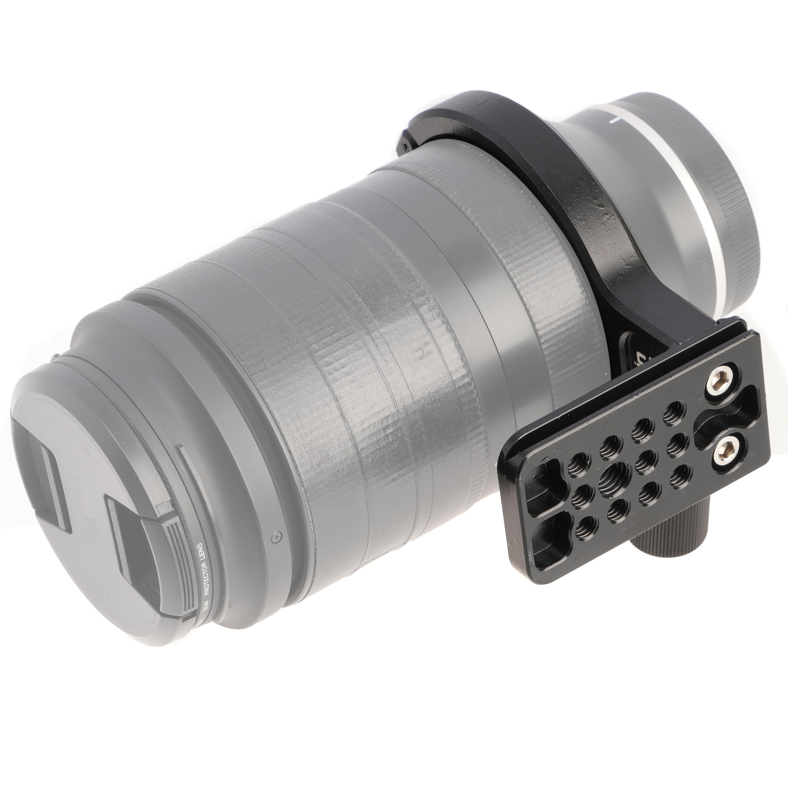 Hersmay 80mm Metall Objektiv Stativschelle für Tamron 70-180 f2.8 Di III VXD A056 Objektiv eingebautes Arca Swiss Schnellwechselplatte
