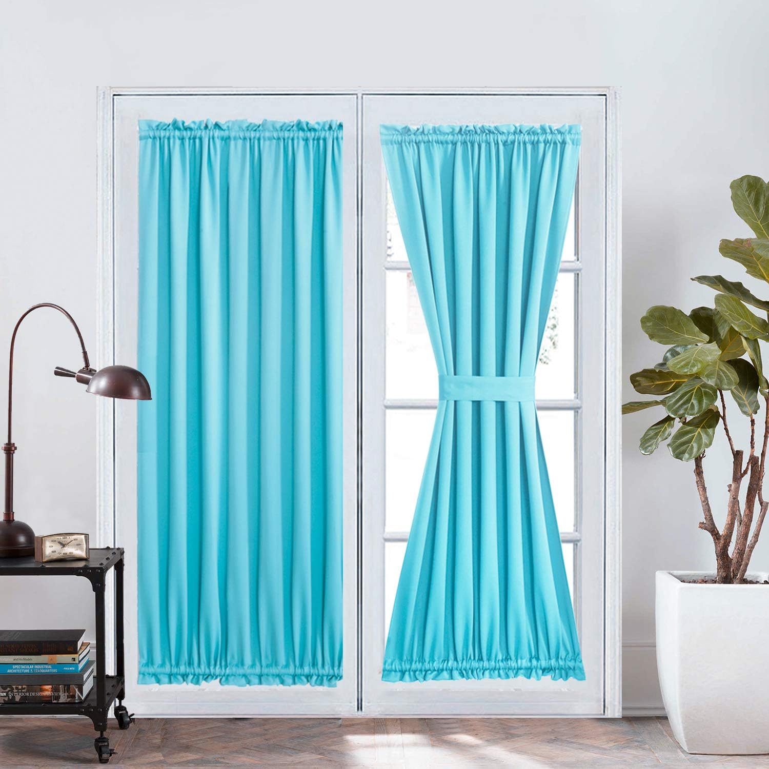 Aquazolax Sliding Glass Door Curtain Panels Premium