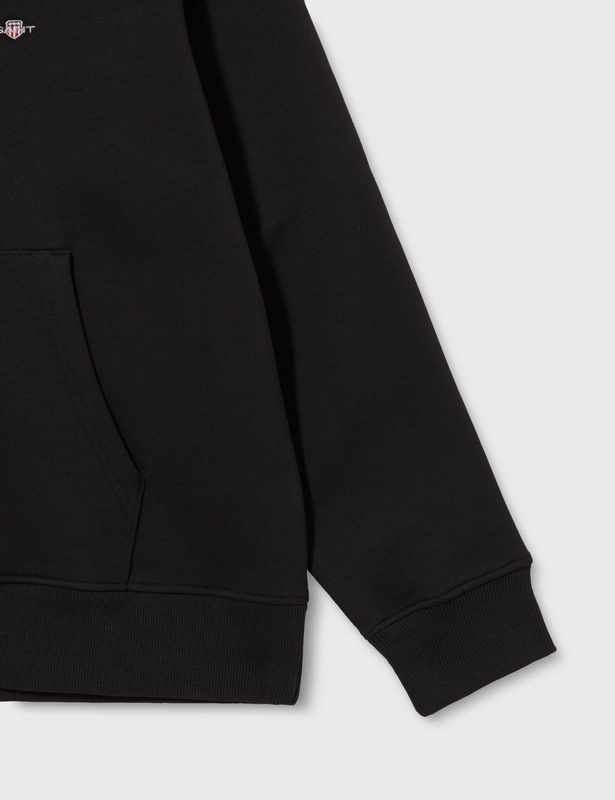 GANT Sudadera con Capucha para Mujer Shield, Negro, XXL