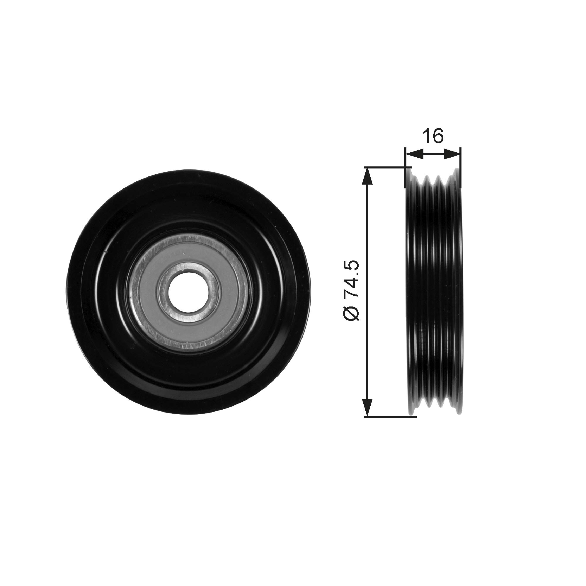 GATES DriveAlign T38428 Tensioner Pulley - AUTODOC Ireland - View #3