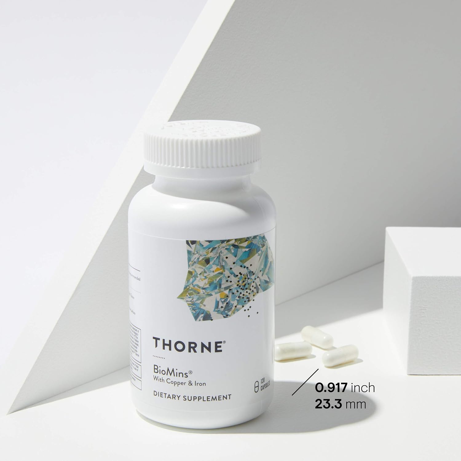 Thorne BioMins - Comprehensive Multi-Mineral Formula with Zinc, Calcium, Copper and Iron - Gluten-Free, Soy-Free, Dairy-Free - 120 Capsules : Health & Household