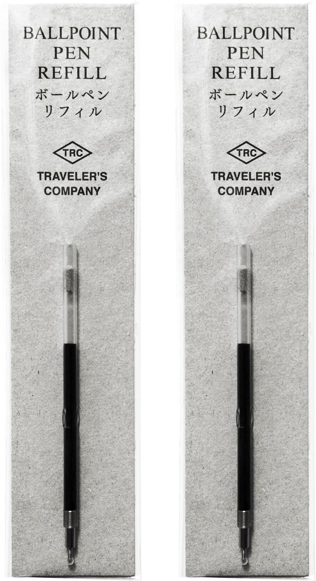 Traveler's Company Brass Pen Refill, Set of 2