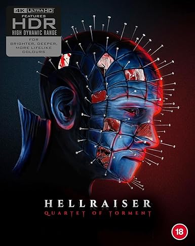 Hellraiser Quartet Of Torment Limited Edition 4K UHD [Blu-ray] [Region ...