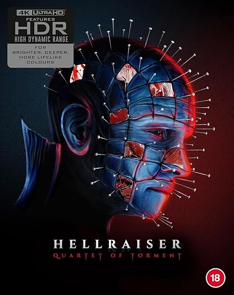 Hellraiser Quartet Of Torment Limited Edition 4K UHD [Blu-ray] [Region ...