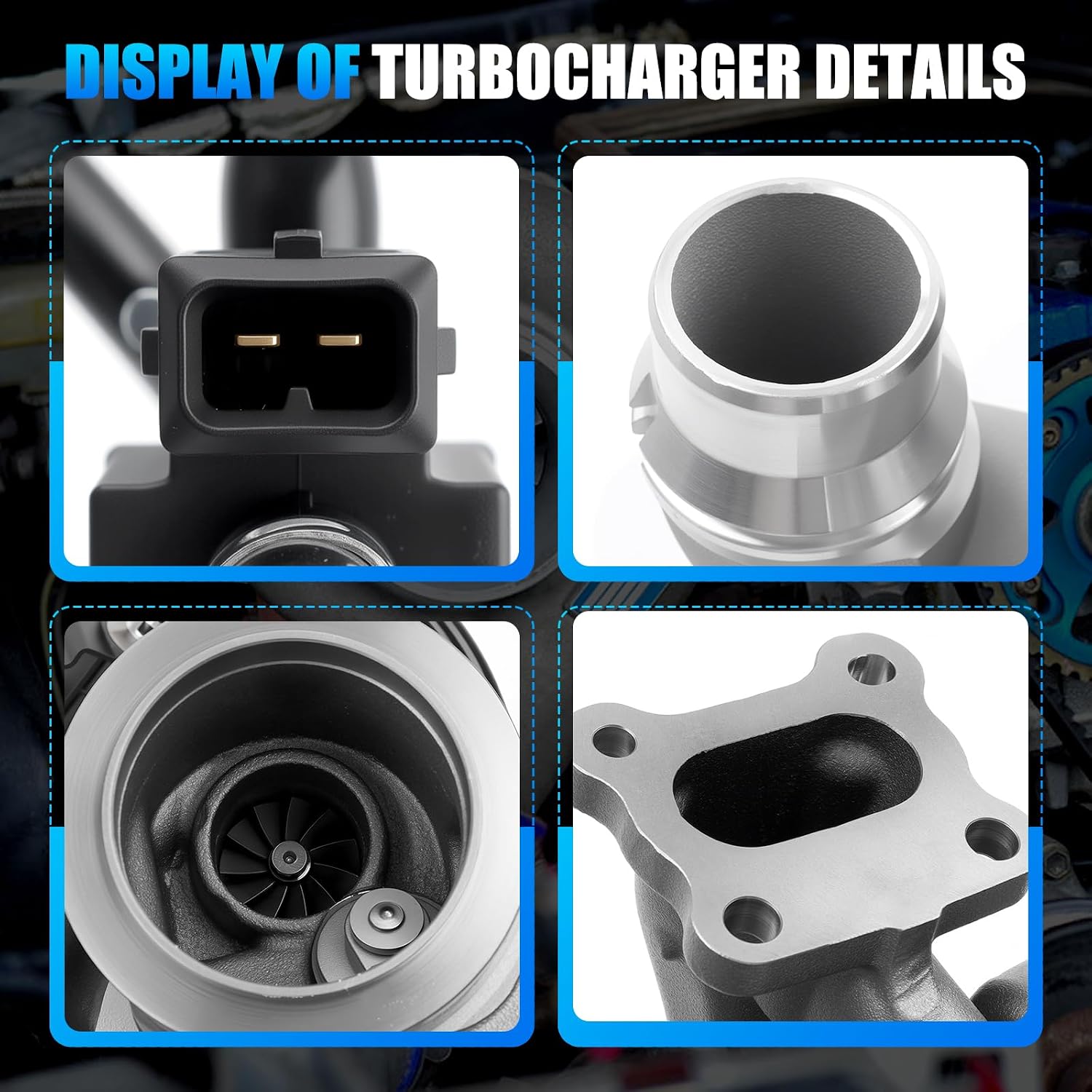 1.5L Turbo Turbocharger Kit with Actuator & Gasket for GMC Terrain 2018-2022 1.5L for Chevy Equinox 2018-2022 1.5L Replace OE 12679399 12699230