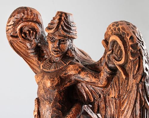 Miniatura 5 de Estatua de la diosa Lilith  Altar pagano Wiccan decoración del hogar (acabado de madera)  12 pulgadas de alto