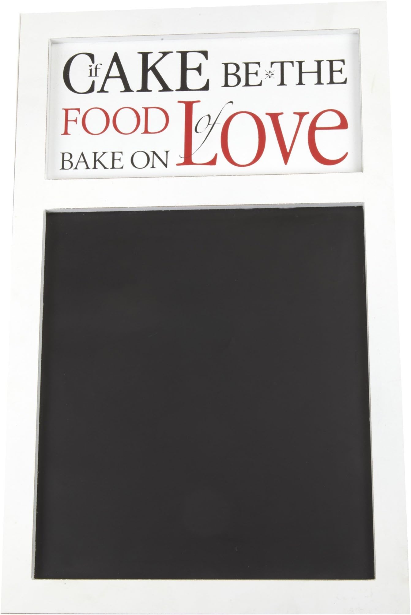 Heaven SendsIf Cake Be The Food of Love Chalkboard Blackboard