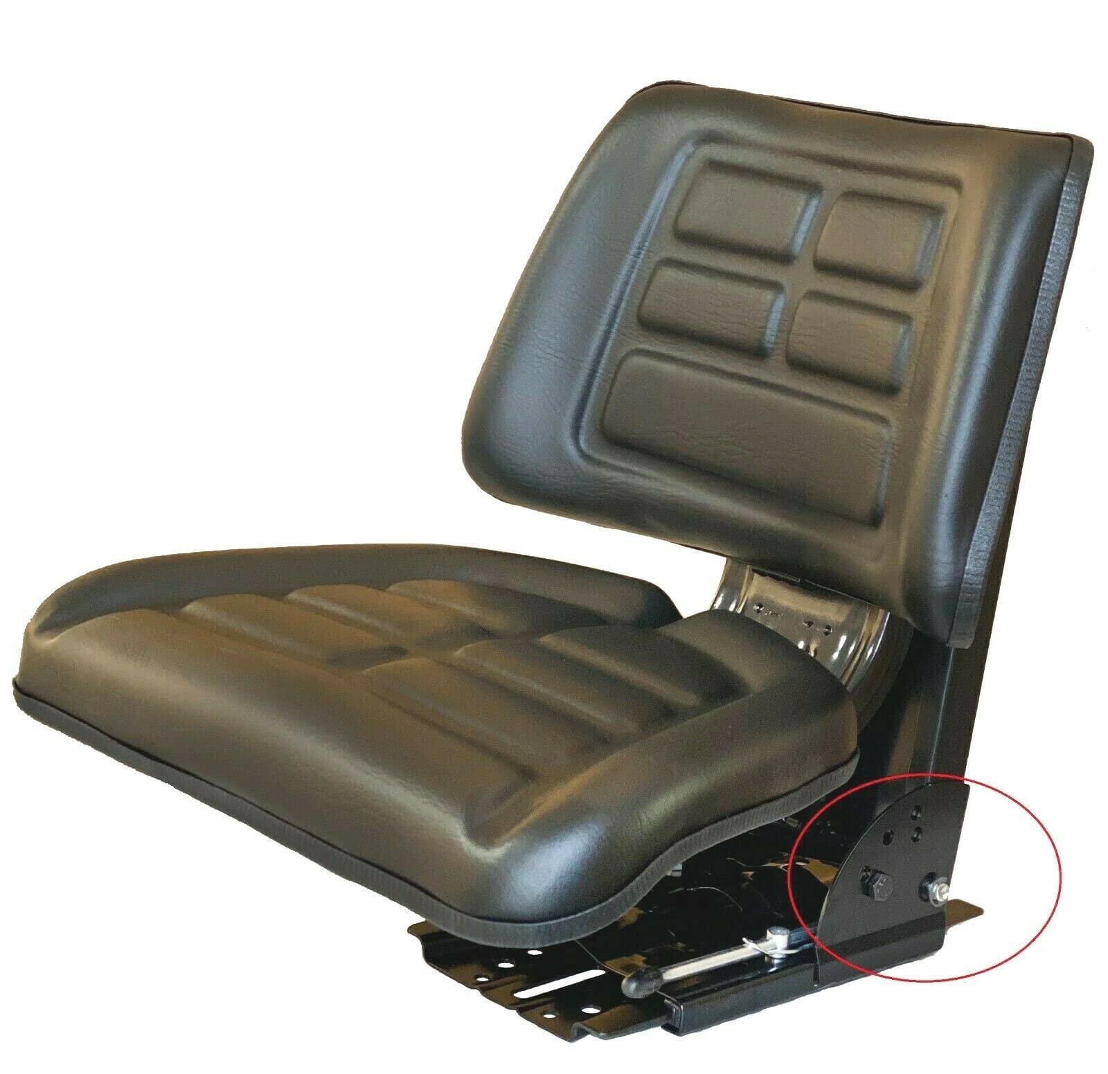 Asiento de Tractor Universal (negro, azul, rojo, amarillo)