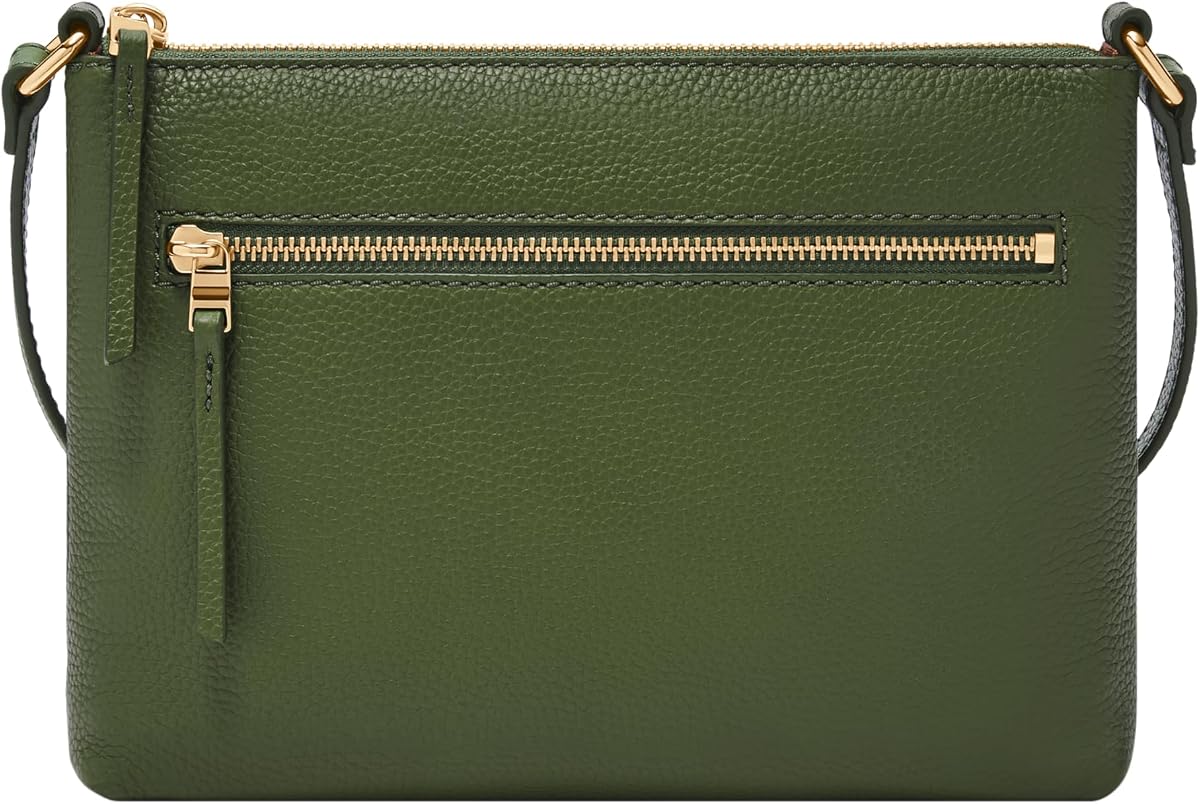 Harper - Bolso bandolera de piel con solapa pequeña para mujer