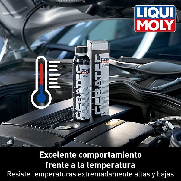 LIQUI MOLY Cera Tec 3721 I Ceramic Wear & Tear Protection for Petrol & Diesel Engines I Smoother Engine Performance, Less Friction & Lower Fuel Consumption I Ceramic Additive 300 ml Pack of 1 - 4