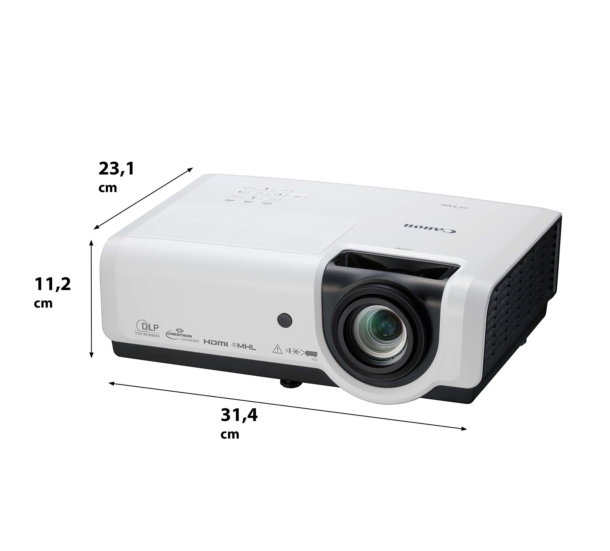 Canon LV-HD420, Full HD, Brightness: 4,200, lumens, 8000:1, Super