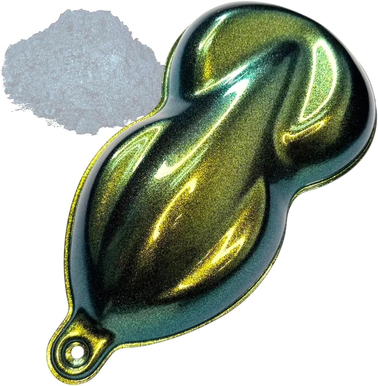 DipYourCar GT-22 Alien Mica Pearl Pigment (25G) - Epoxy, Resin, Paint, Woodworking, Acrylic Pouring, Fishing Lures - DIY Arts and Crafts
